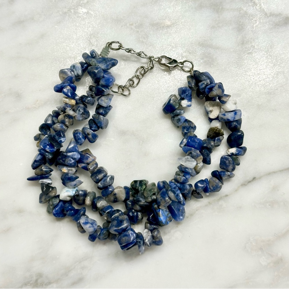 Vintage Lapis Stone bracelet